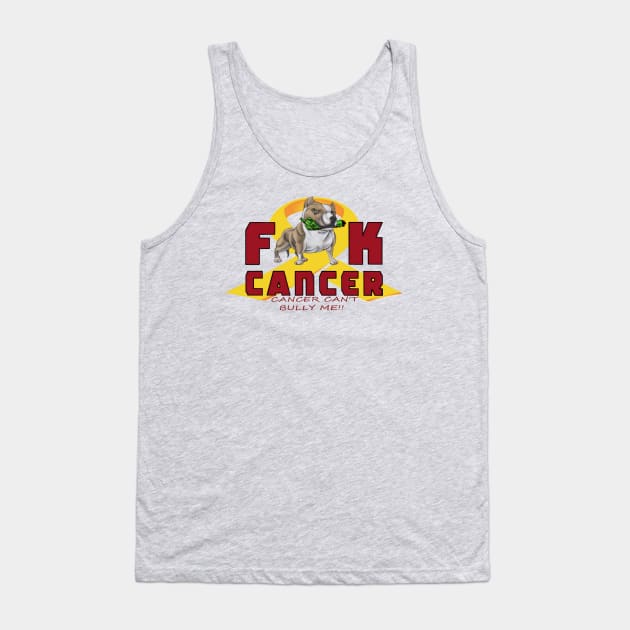 Fuck cancer Tank Top by cameroncrazies3x6